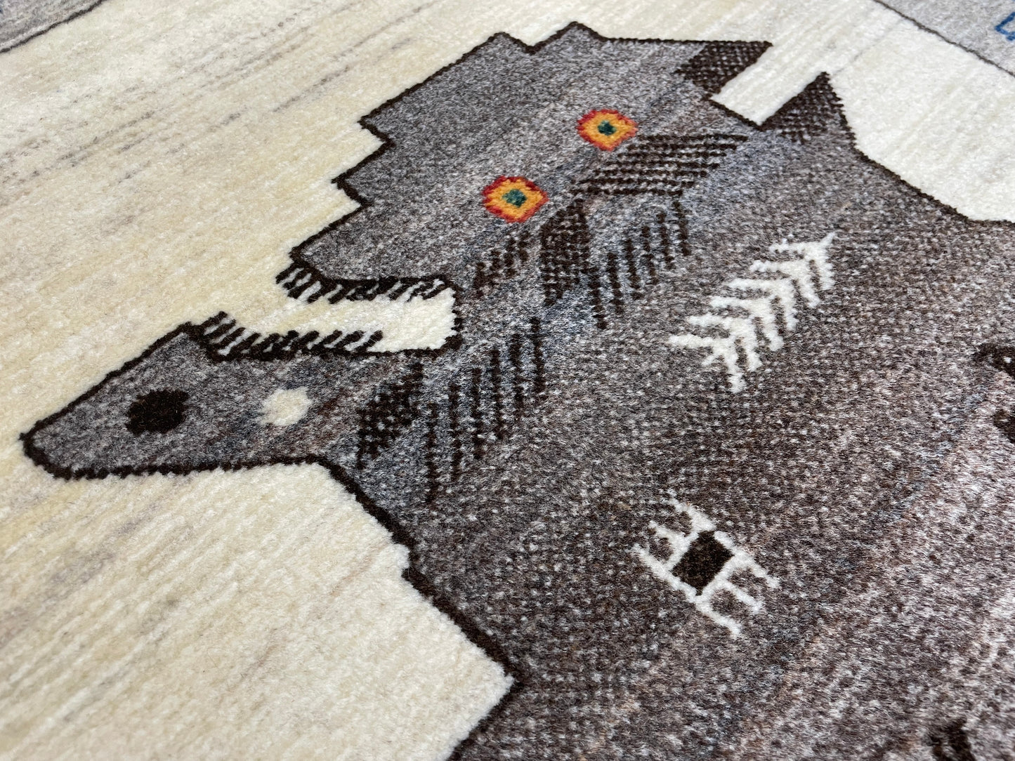 【オンライン限定】カシュクリギャッベ 130cm x 82cm RJ15168