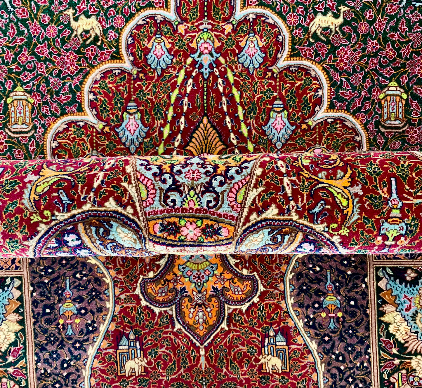 クム ジャムシーディ工房 120cm x 78cm JM3