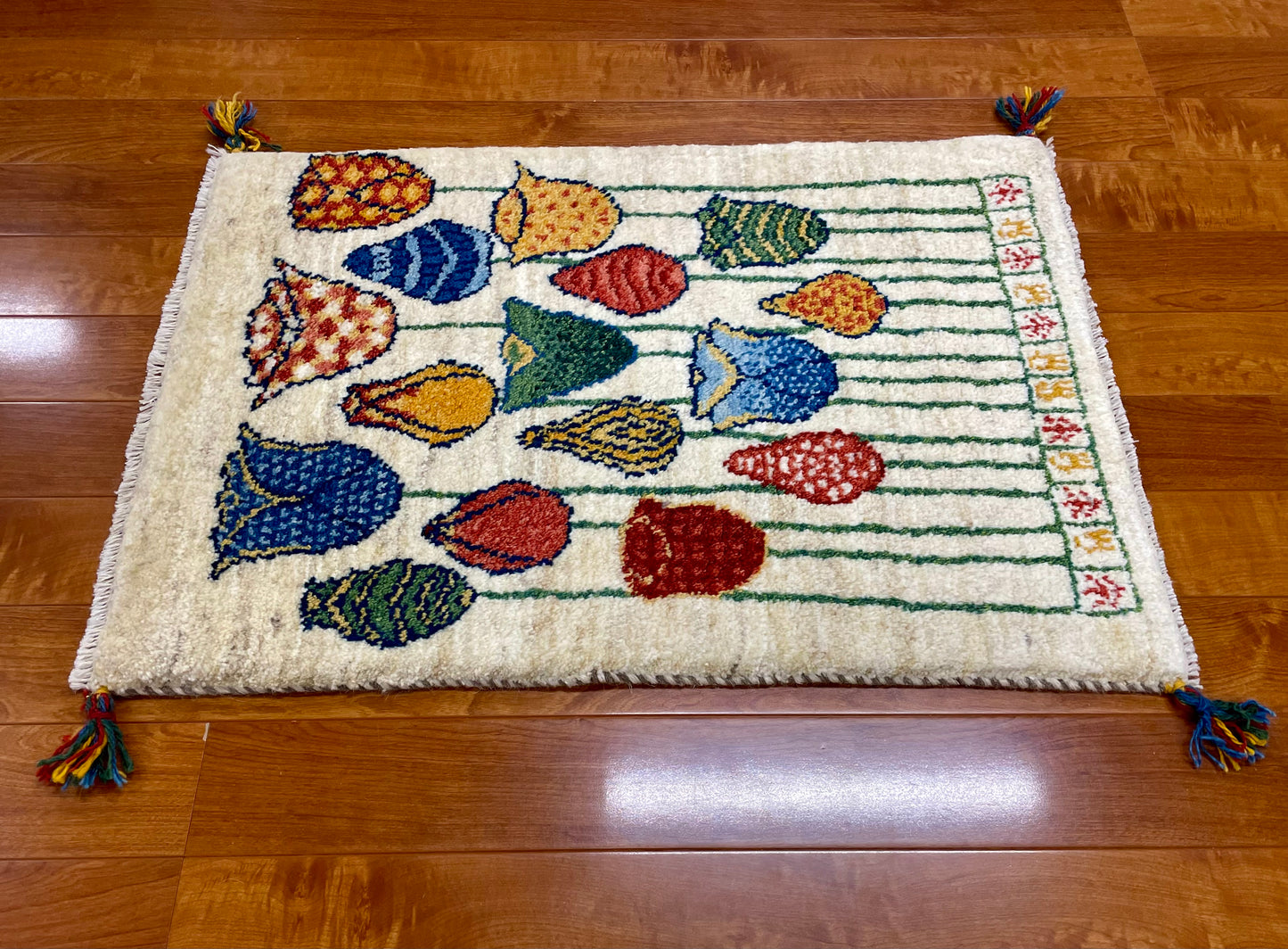 【オンライン限定】ギャッベ 88cm x 62cm RJ13735