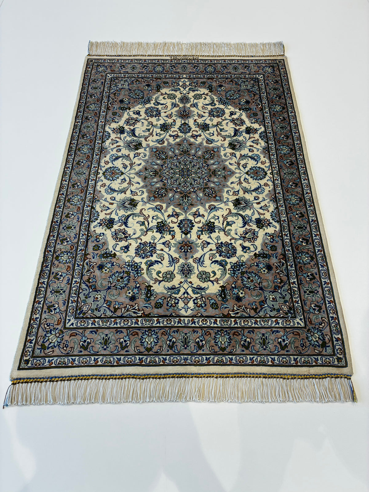 【千葉店】カシャーンシルク ファッラー工房 90cm x 58cm PS12627
