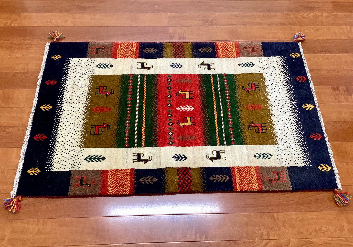 【オンライン限定】ギャッベ アマレバフト 127cm x 80cm RJ8737