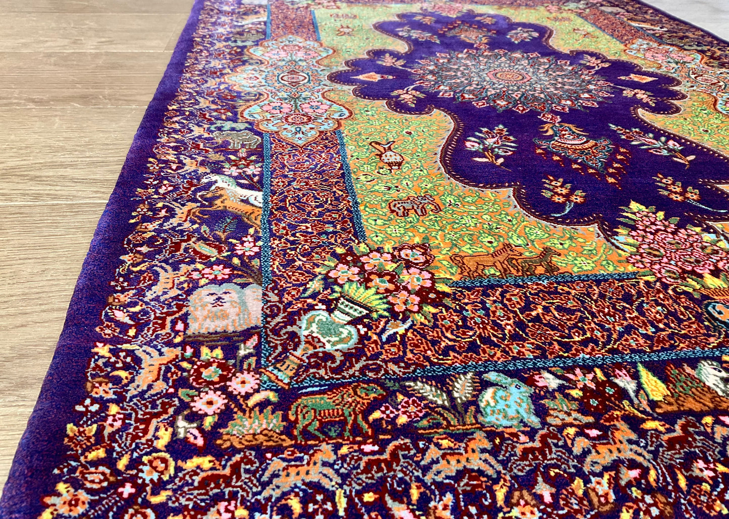 クム ジャムシーディ工房 88cm x 60cm NT8874