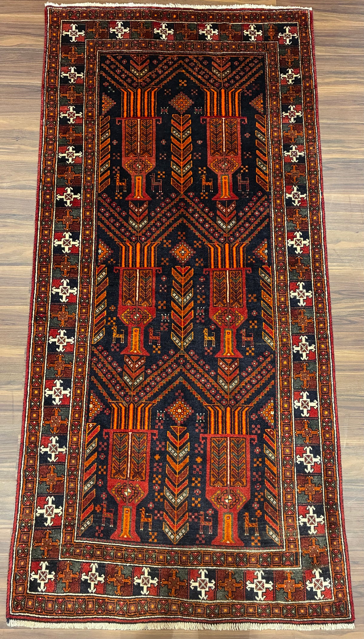 【千葉店】バルーチ 230cm x 107cm PS8693