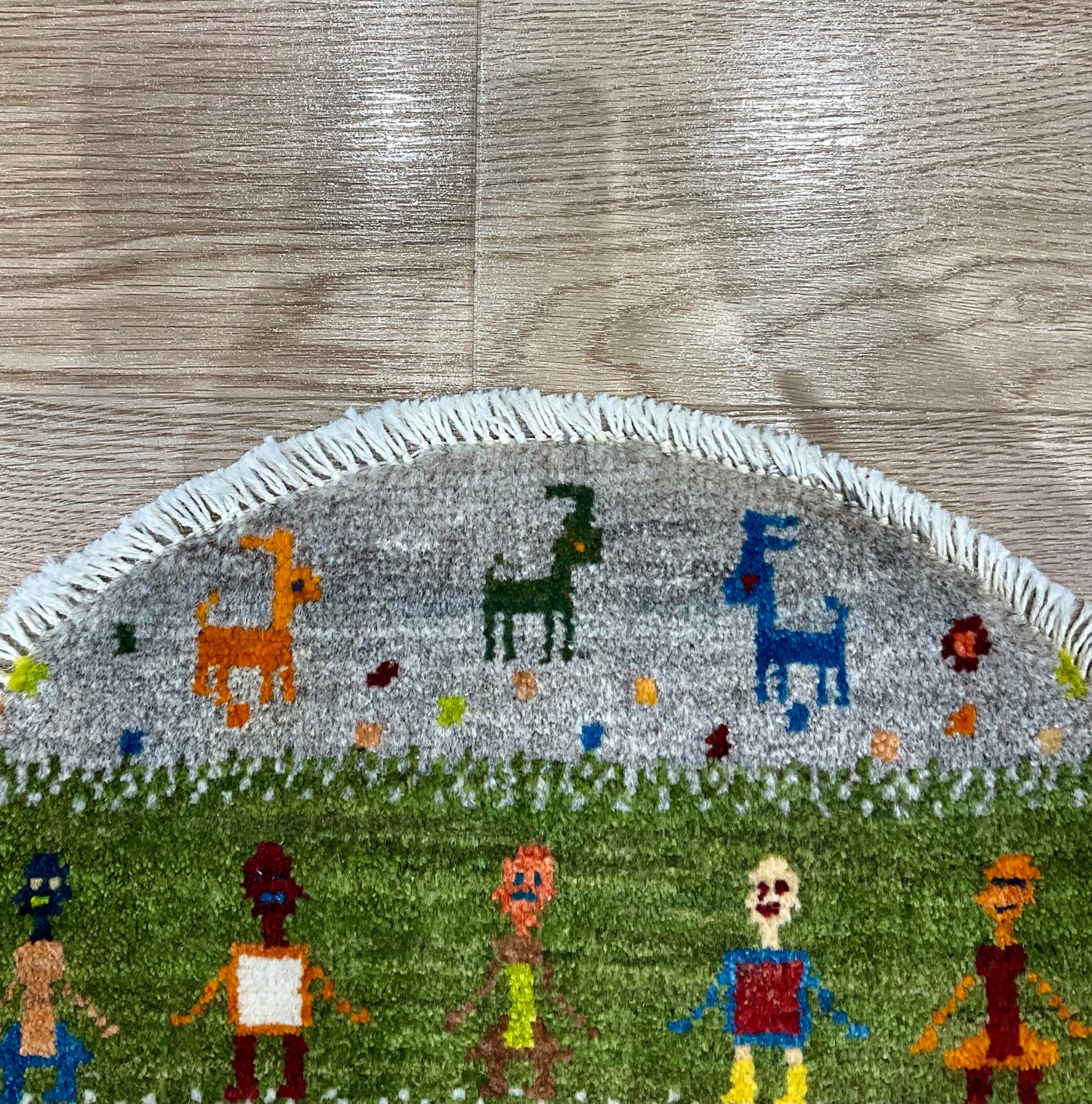 ギャッベ アマレバフト 41cm x 40cm AJ23498