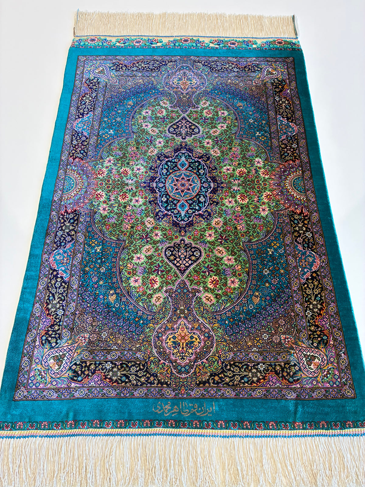 【千葉店】クム モハンマディ工房 88cm x 60cm NT15030