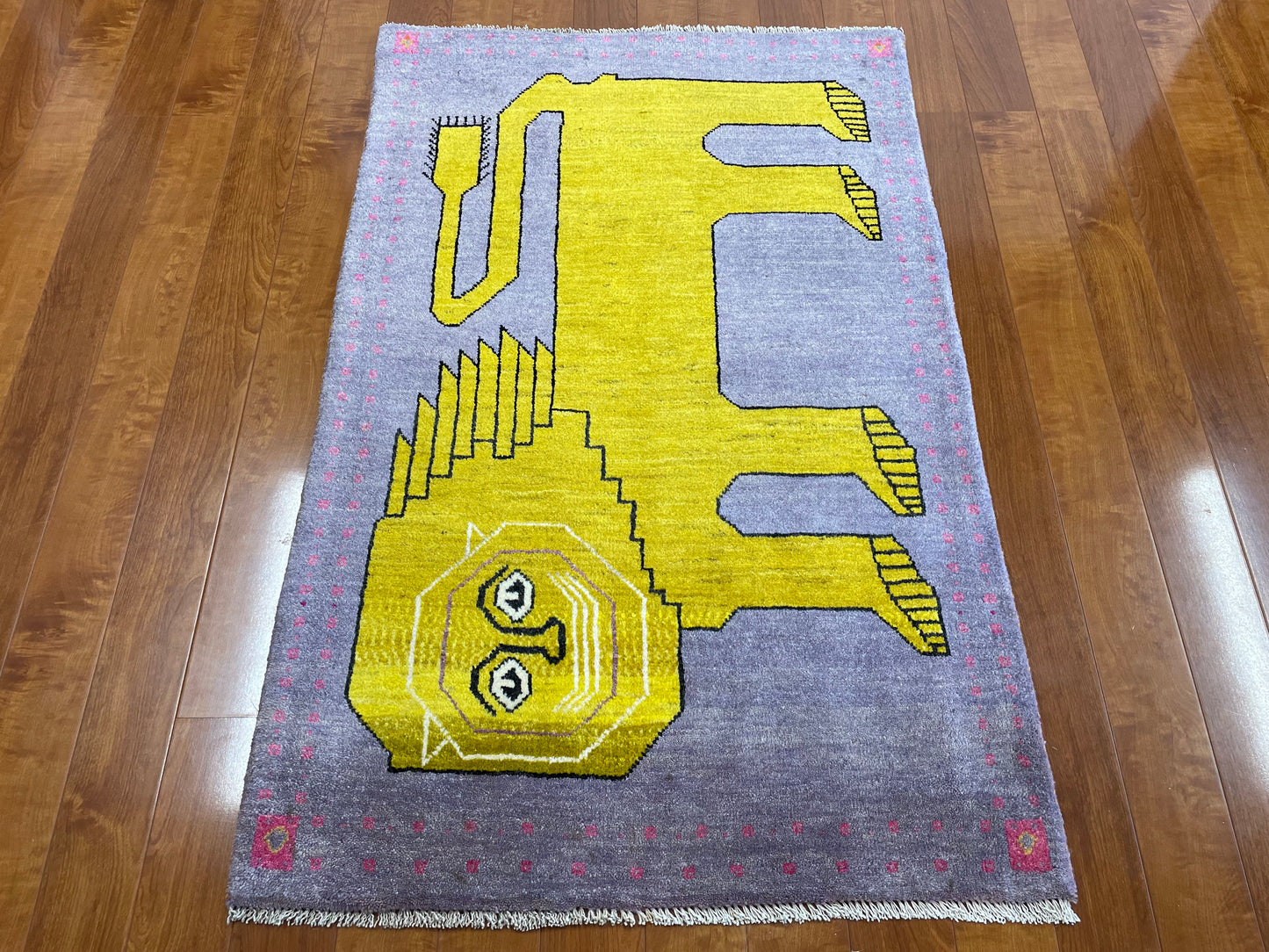 【オンライン限定】カシュクリギャッベ 130cm x 83cm RJ14024