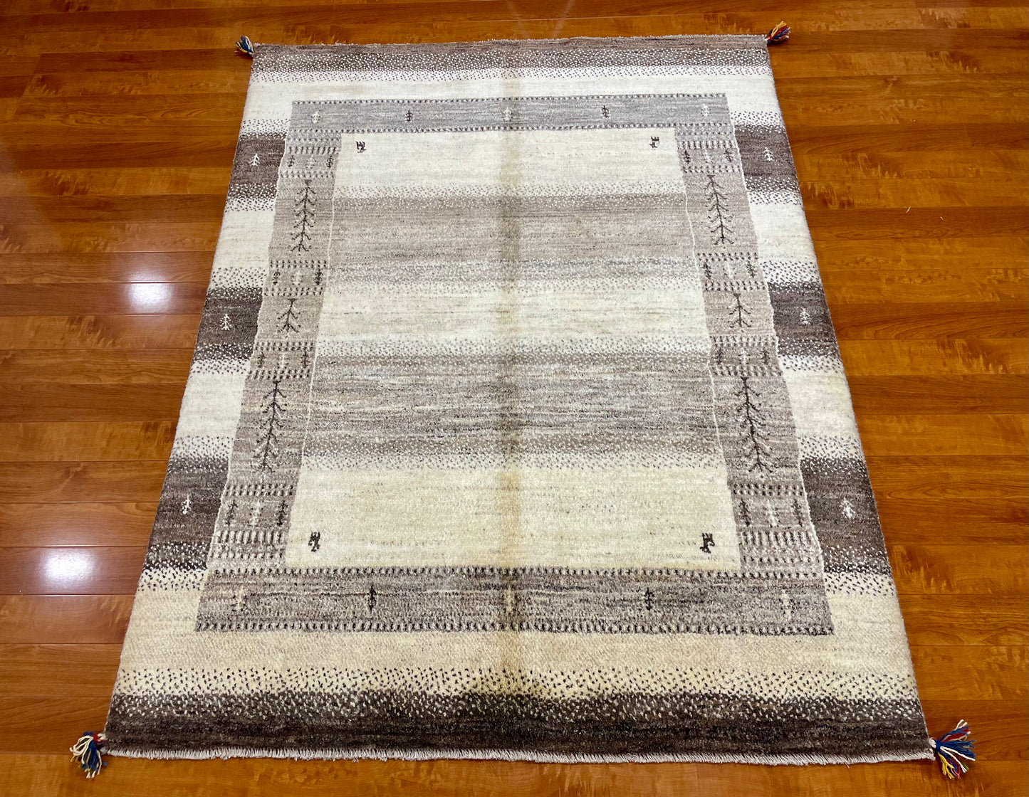 【オンライン限定】ギャッベ  200cm x 155cm RJ1418