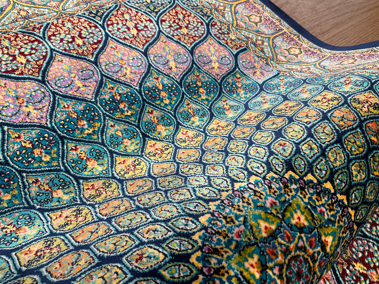 ペルシャンシルク 90cm x 60cm PS10926