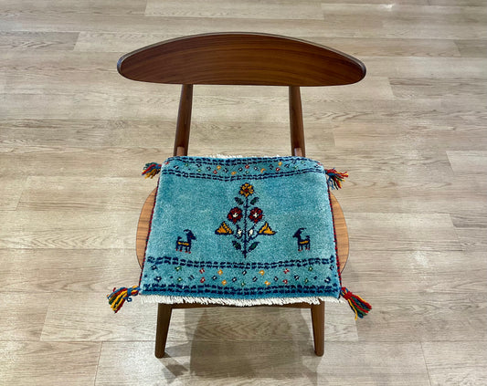 ギャッベ 43cm x 40cm Z49