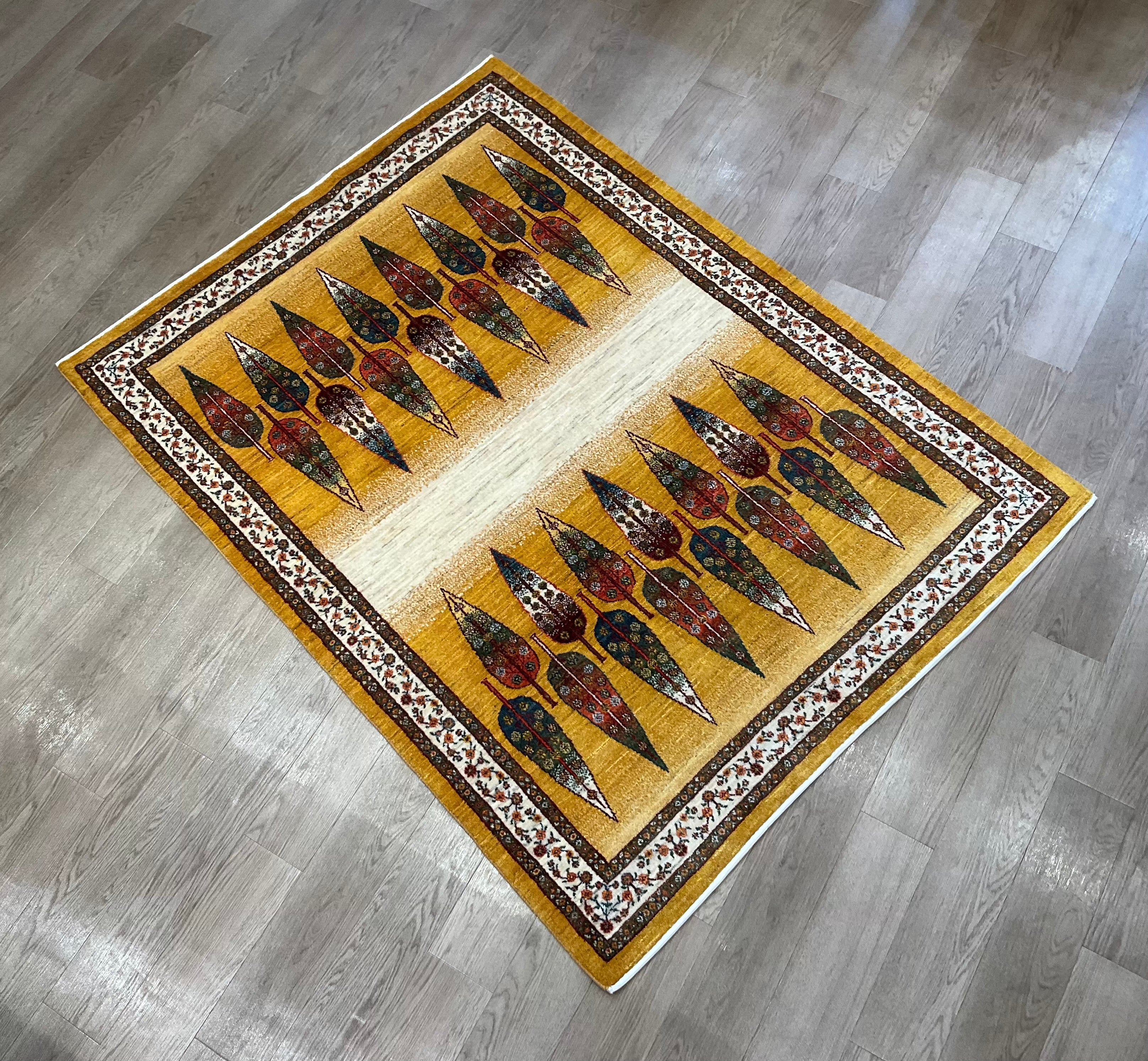 カシュクリギャッベ 202cm x 150cm RJ16043 – ペルシャ絨毯専門店