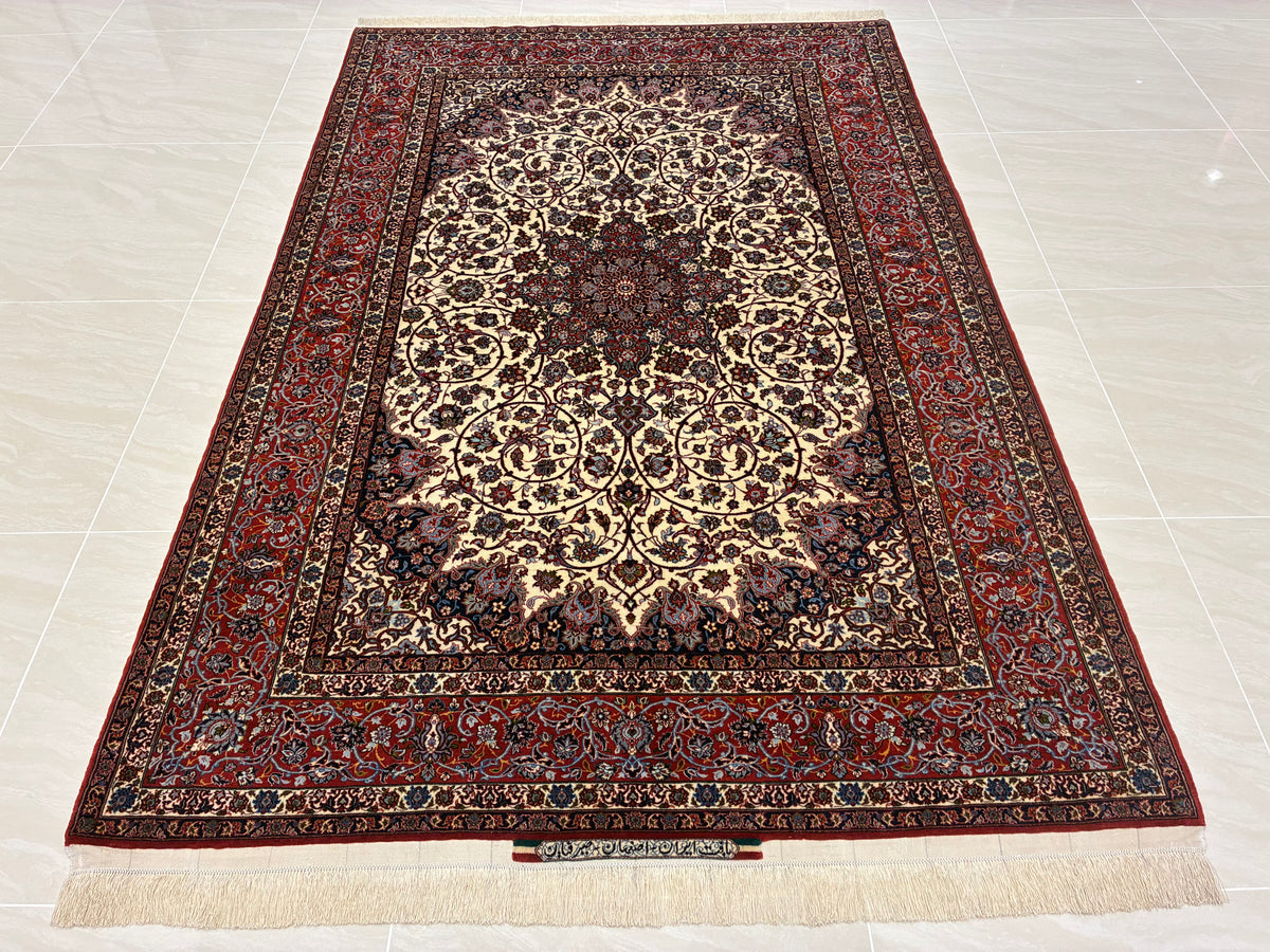 【千葉店】 イスファハン セイラフィアン工房 230cm x 152cm PS13458