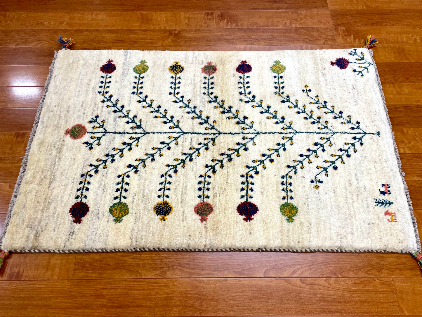 【オンライン限定】ギャッベ 123cm x 82cm RJ7239