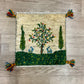 【福岡店】ギャッベ 37cm x 38cm Z3692