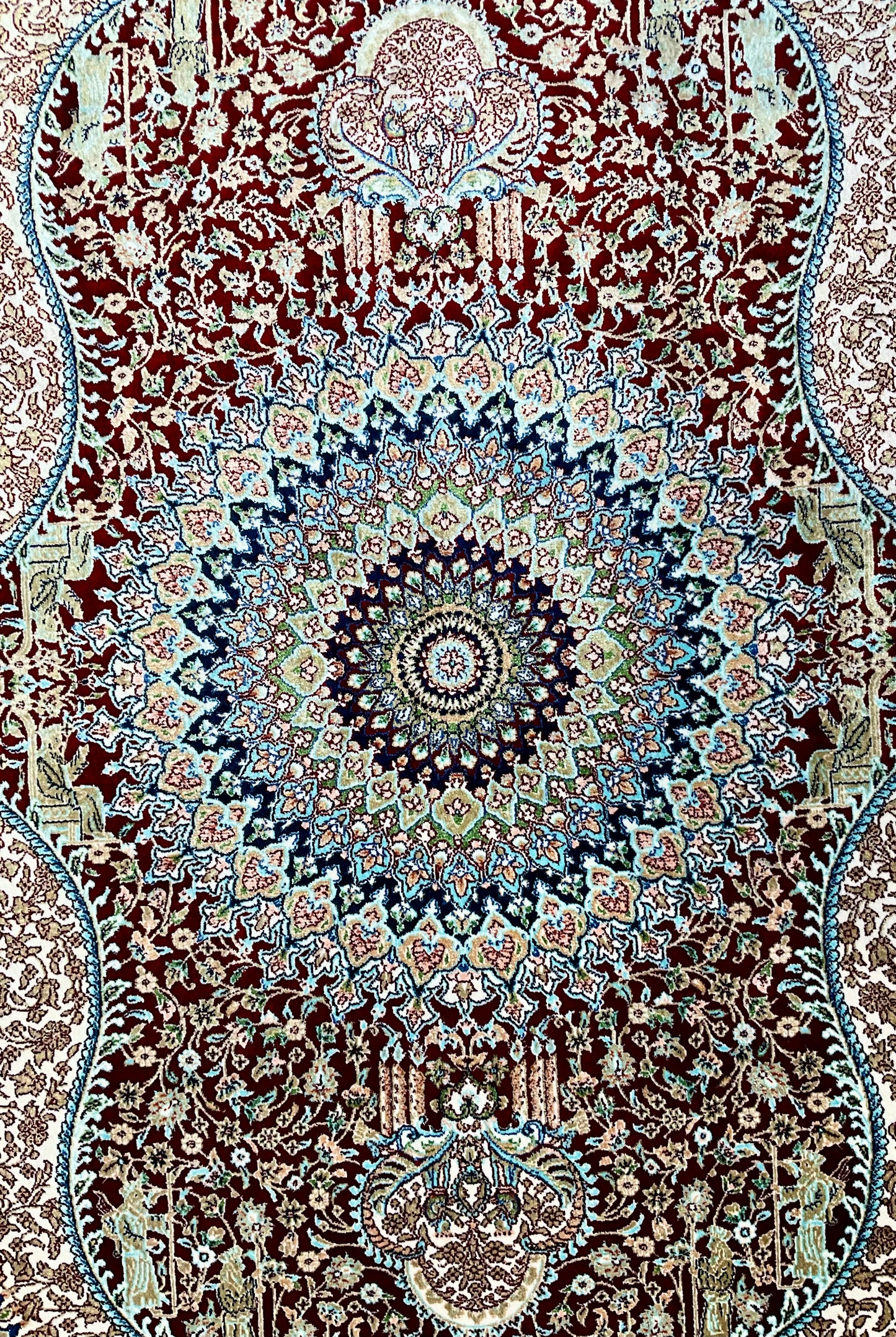 ペルシャンシルク 120cm x 80cm PS9452