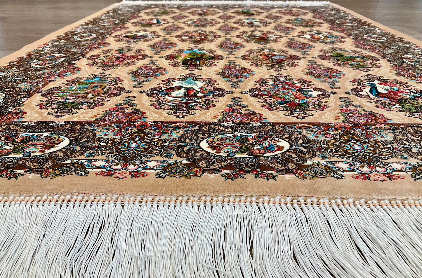 ペルシャンシルク 120cm x 80cm PS10444