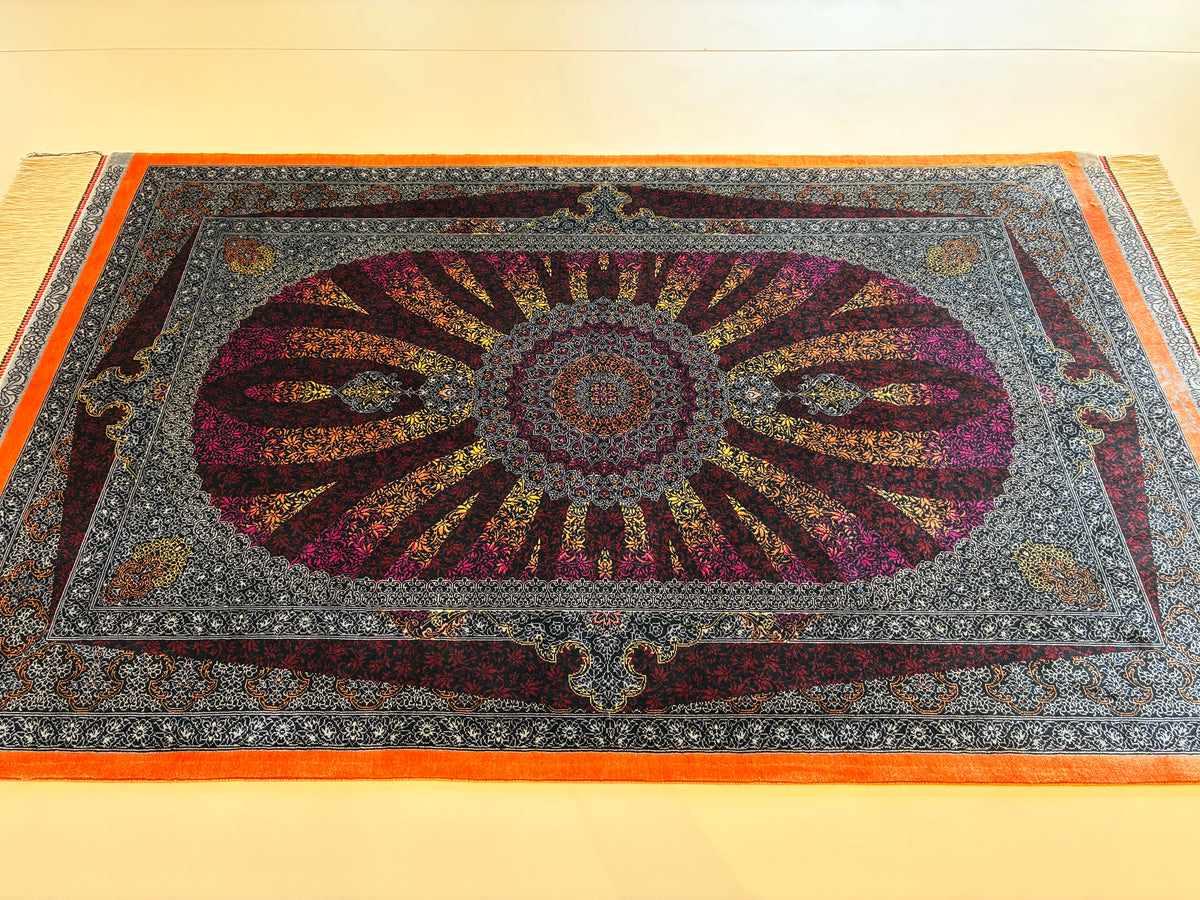【千葉店】クム ダラクシャンデ工房 128cm x 80cm PS13292