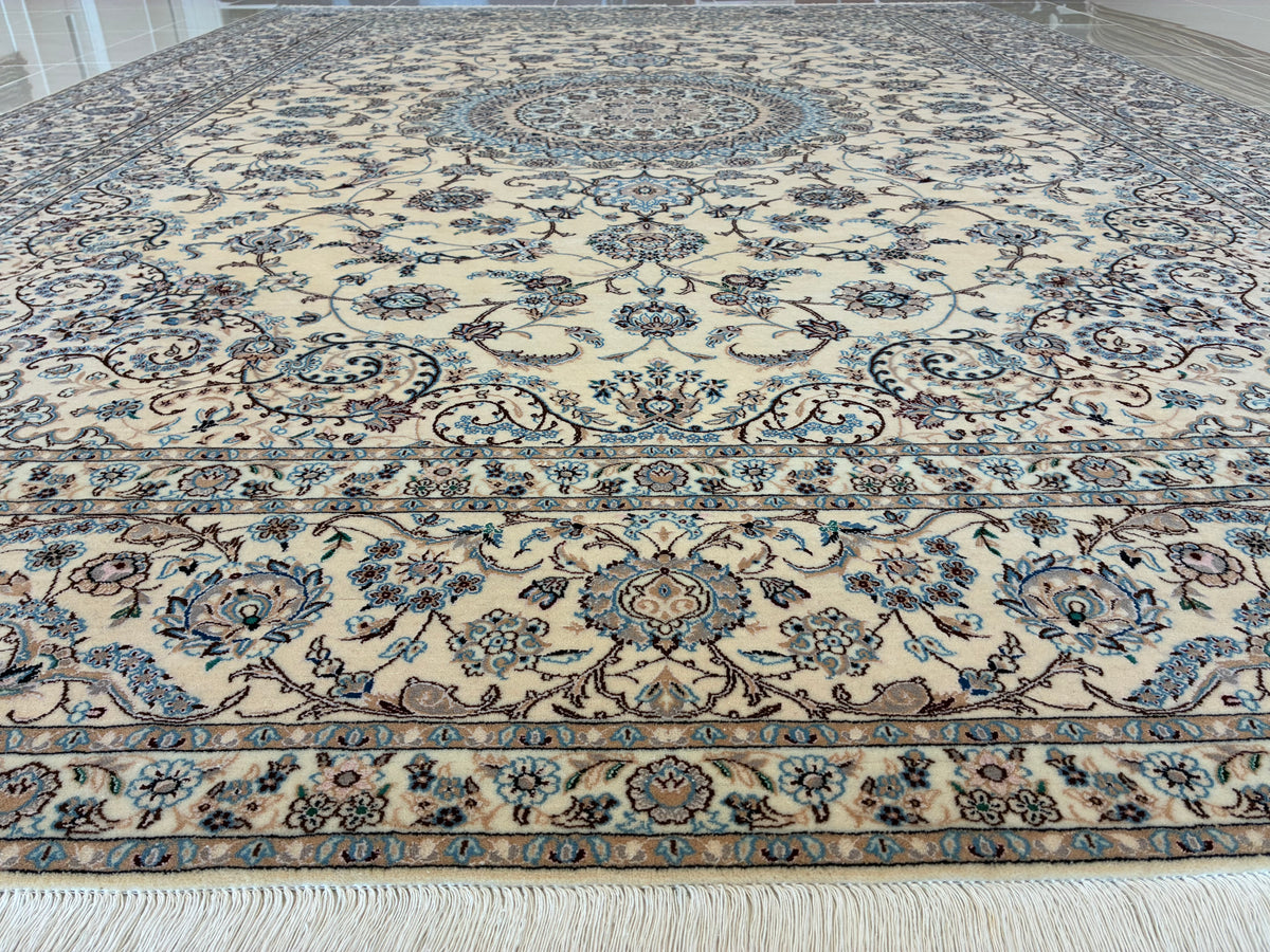 【千葉店】ナイン・シシラ ハビビアン工房 359cm x 257cm NT7591