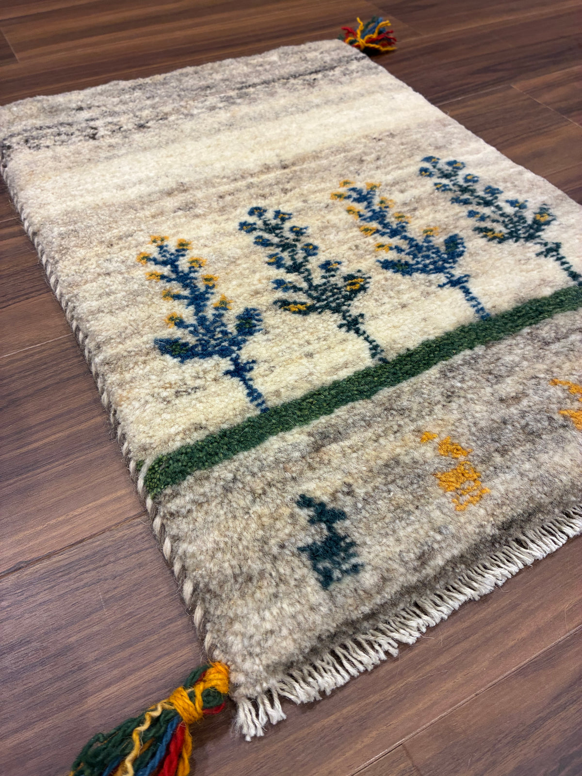 【千葉店】ギャッベ 56cm x 39cm NN19623