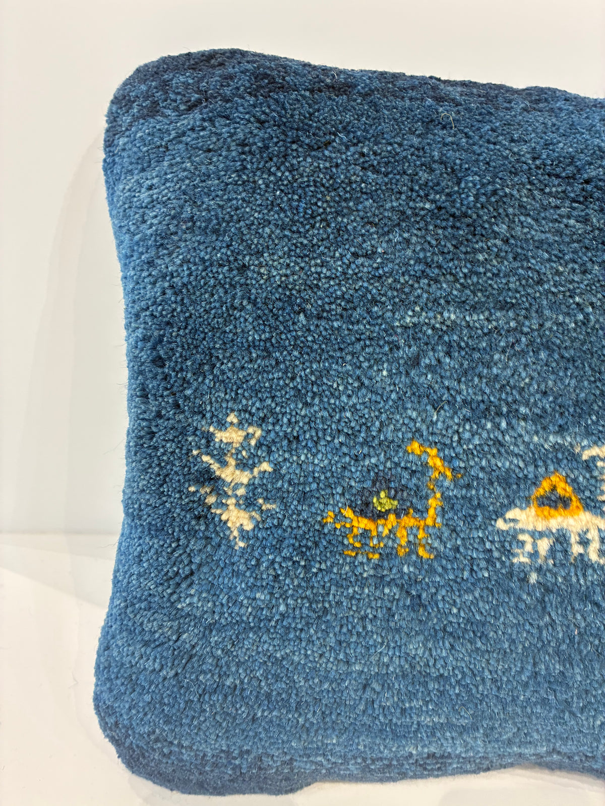 【千葉店】ギャッベクッション 47cm x 49cm Z2893