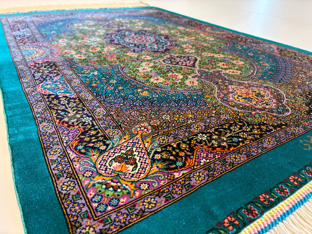 【千葉店】クム モハンマディ工房 88cm x 60cm NT15030