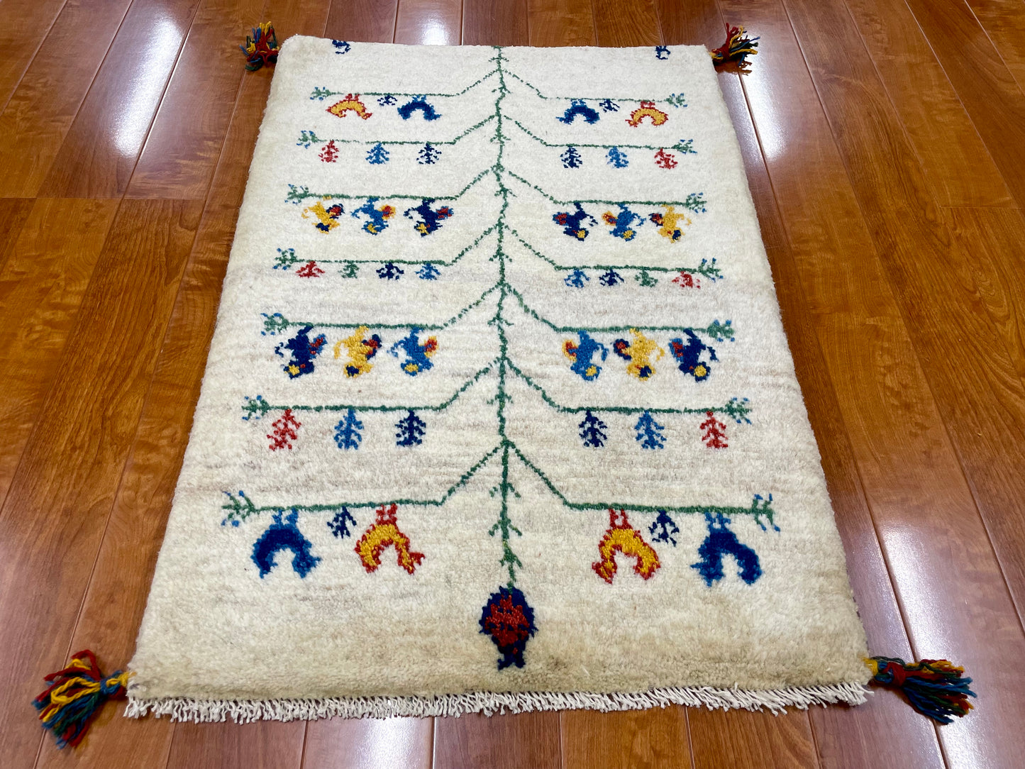 【オンライン限定】ギャッベ 90cm x 63cm RJ13706