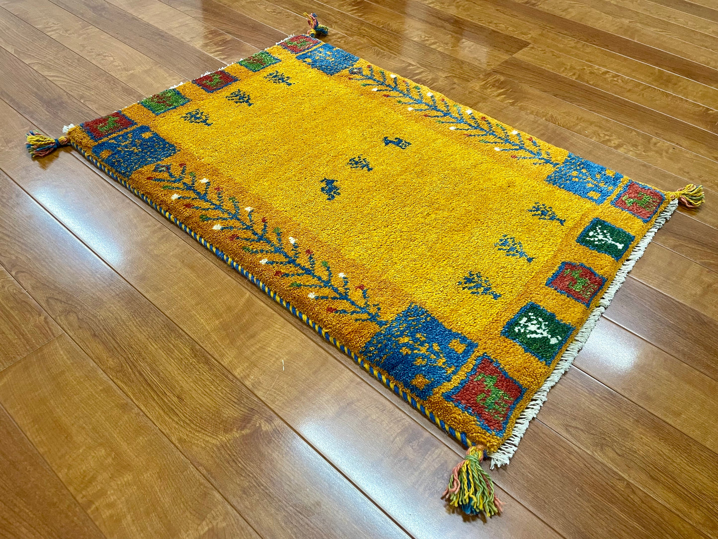 【オンライン限定】ギャッベ 90cm x 60cm RJ8093