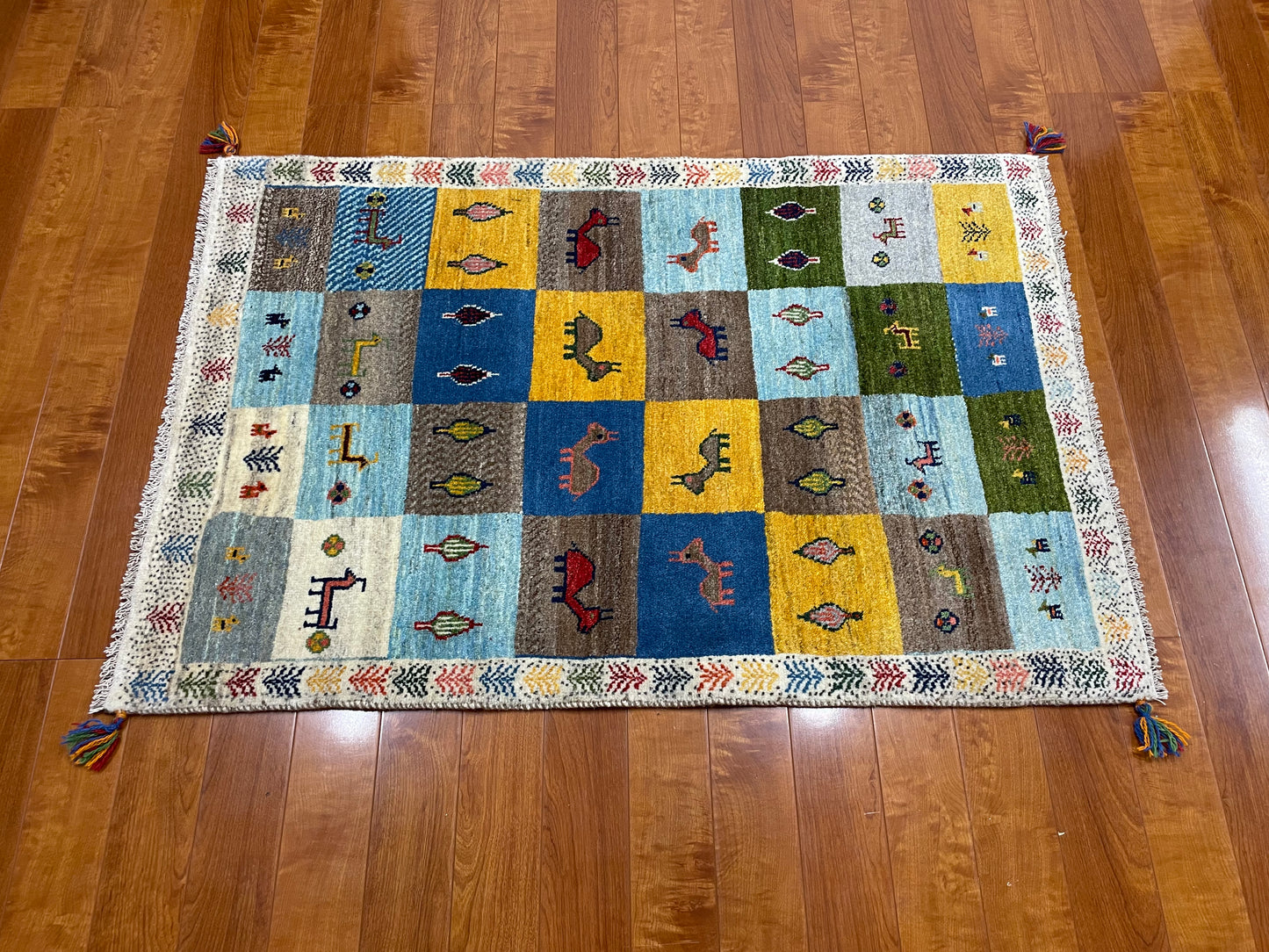 【オンライン限定】ギャッベ アマレバフト 130cm x 87cm RJ8732