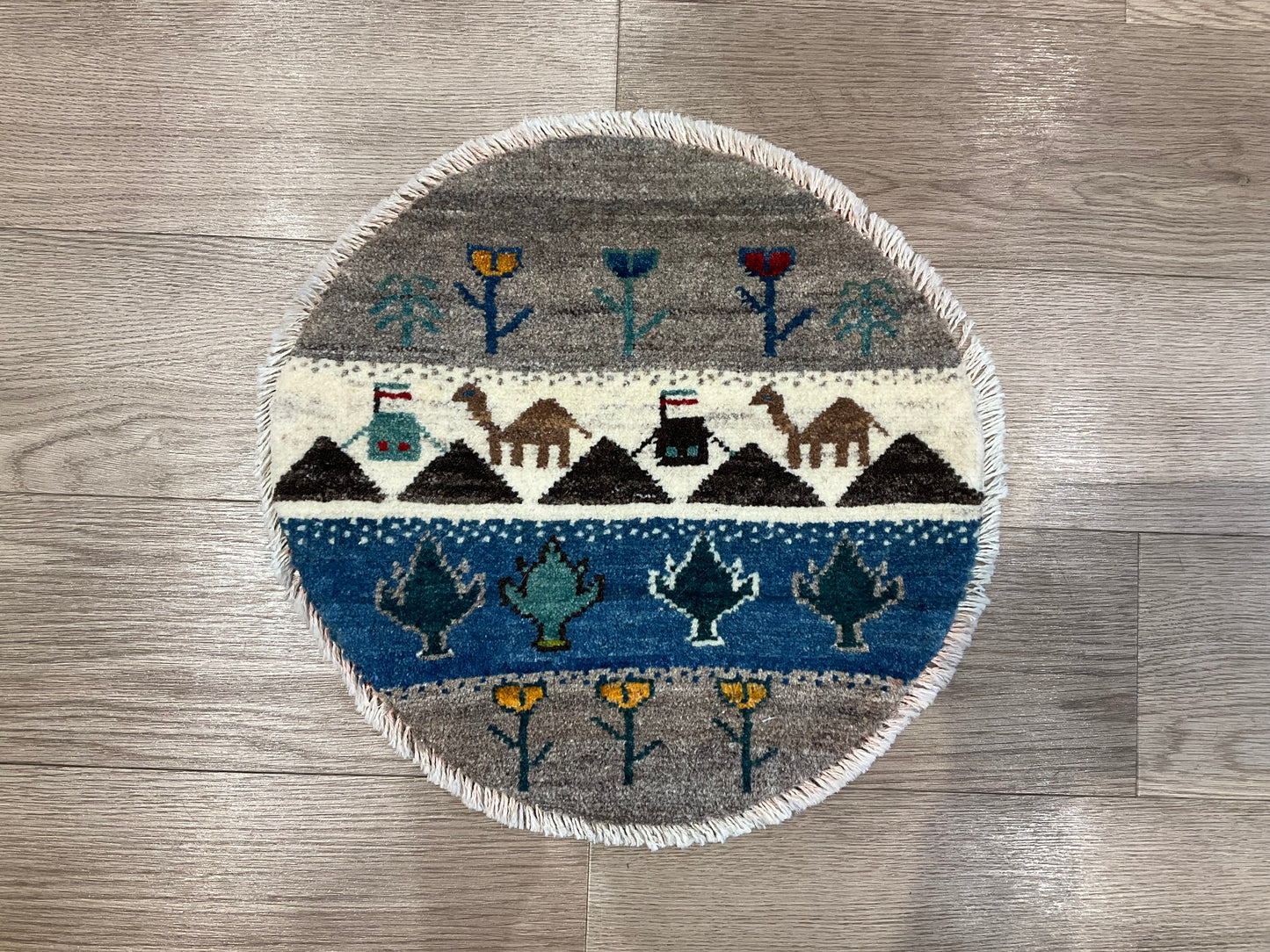 ギャッベ アマレバフト 40cm x 40cm T2183