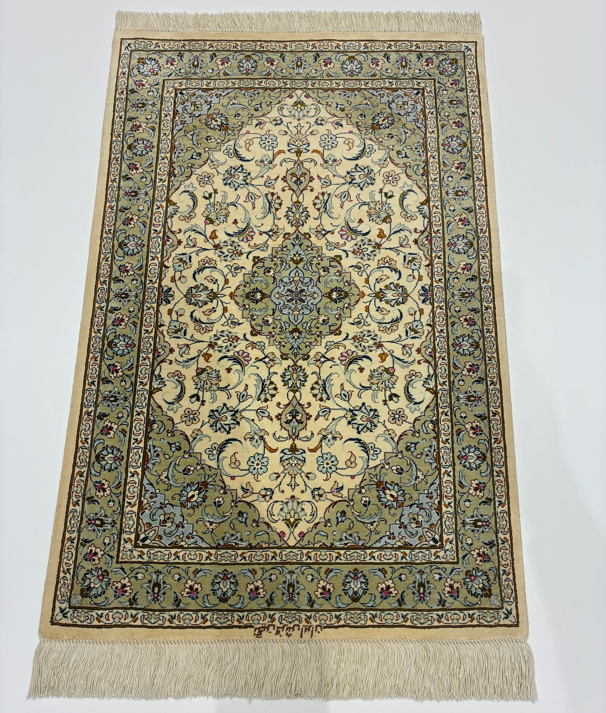 【千葉店】カシャーンシルク ネギン工房 90cm x 60cm PS13766