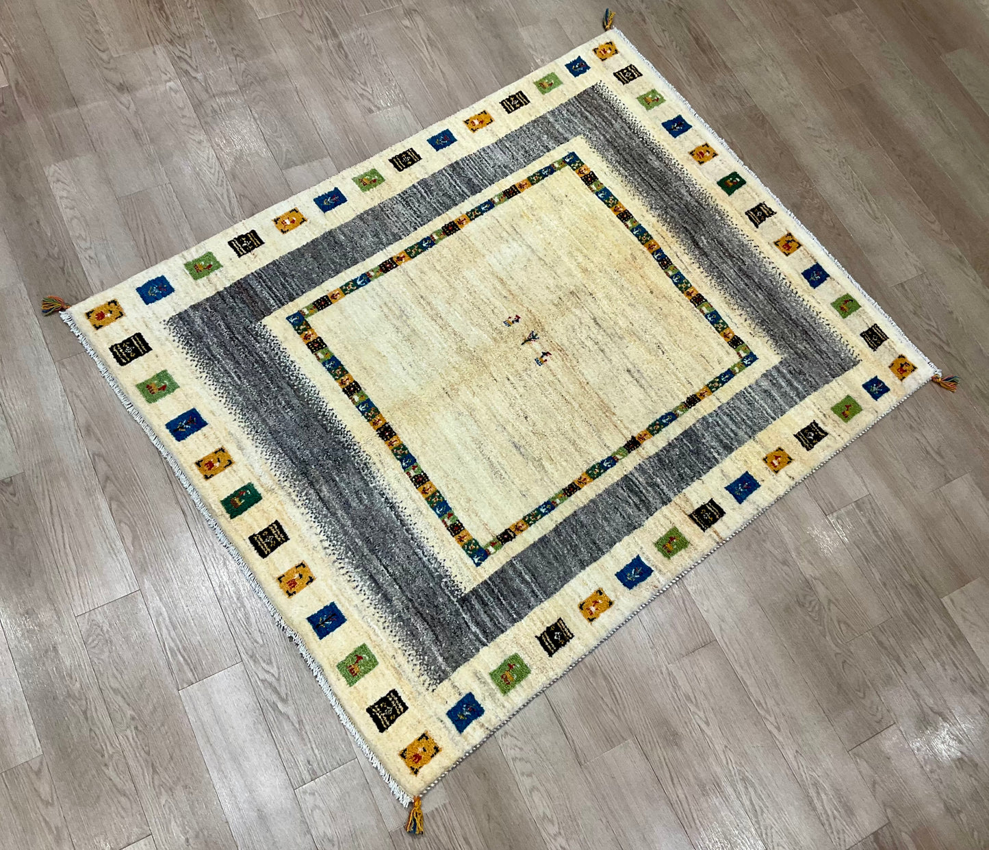 ギャッベ  193cm x 153cm RJ9366