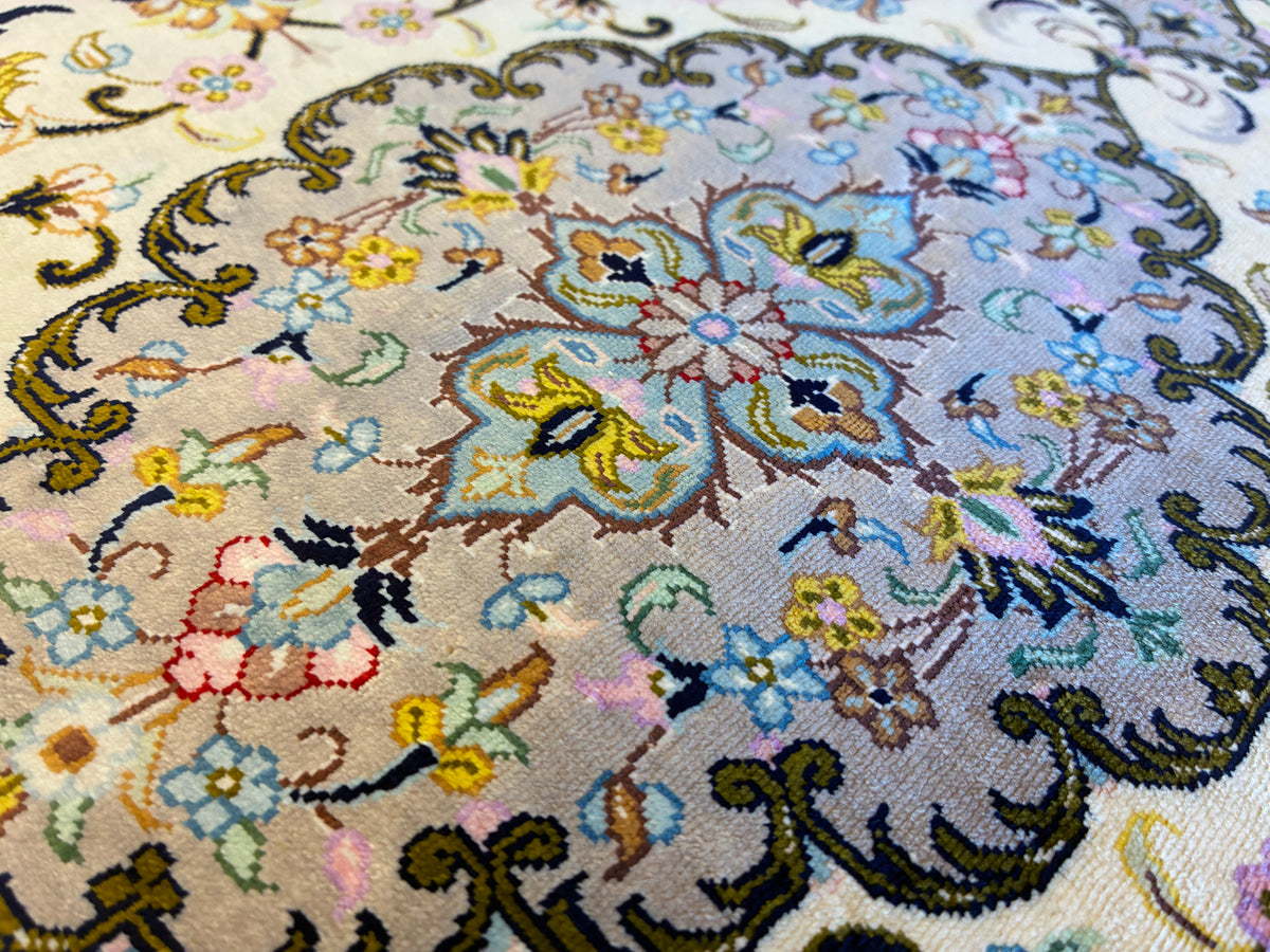 【千葉店】カシャーンシルク パディデ工房 88cm x 60cm PS12774