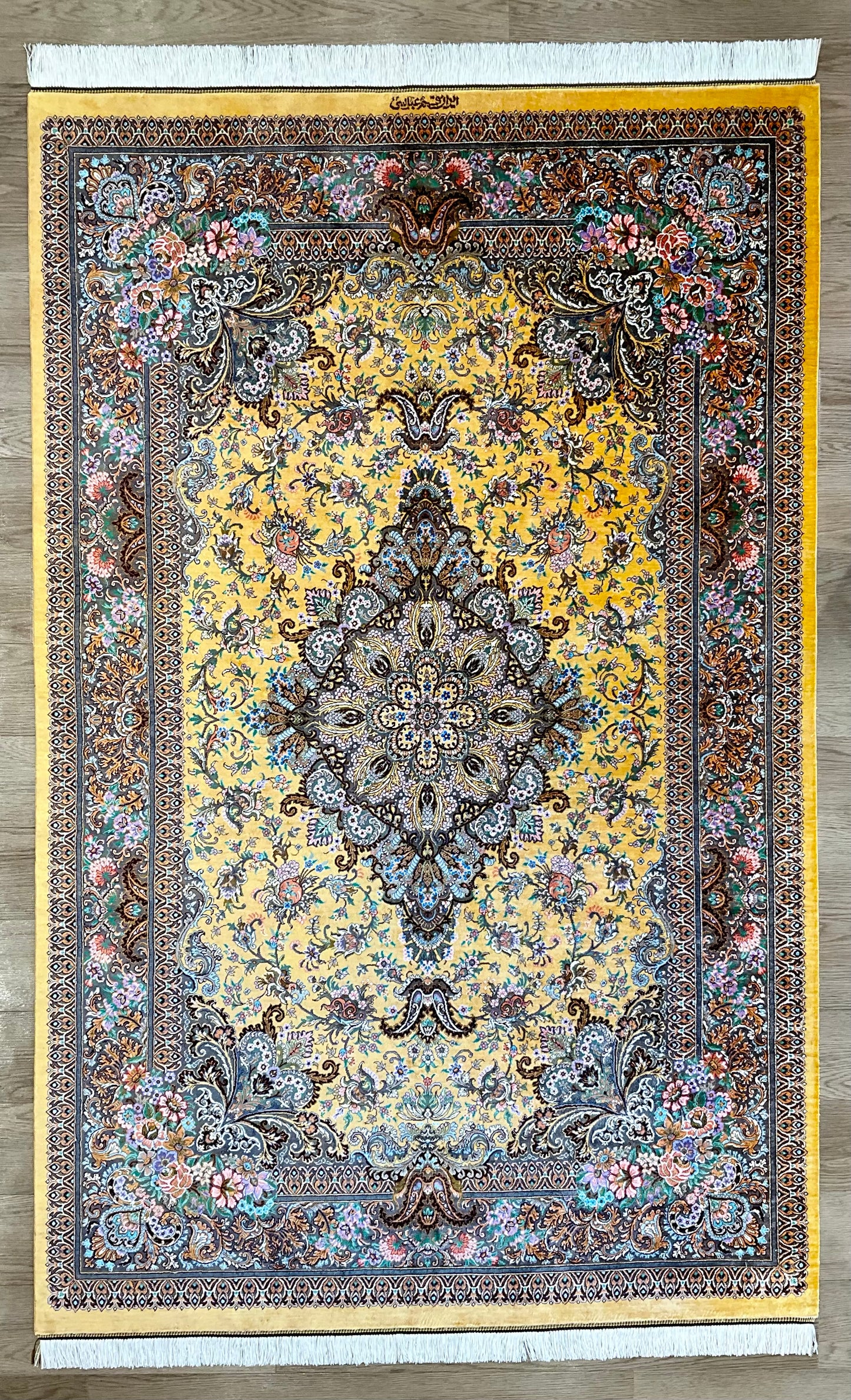 クム アッバースィ工房 205cm x 132cm PS3656