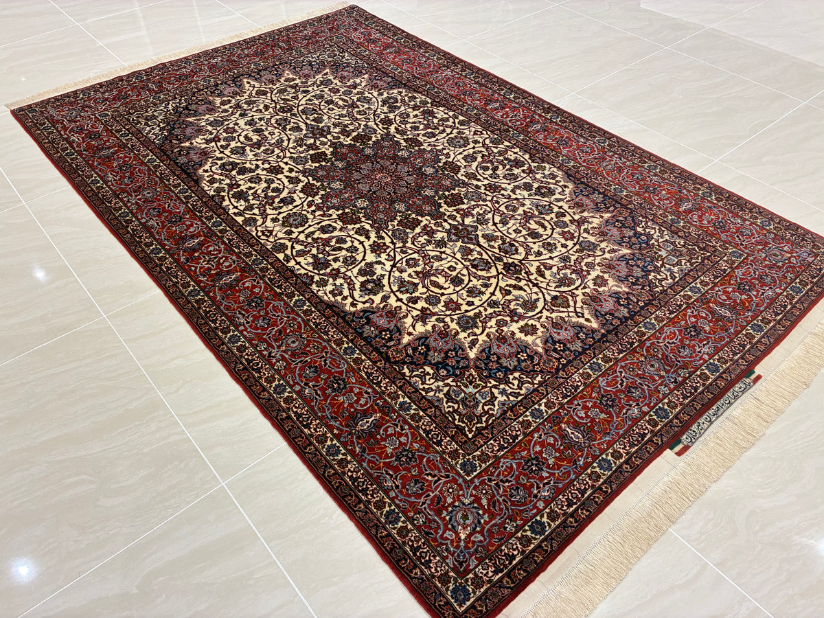 【千葉店】 イスファハン セイラフィアン工房 230cm x 152cm PS13458