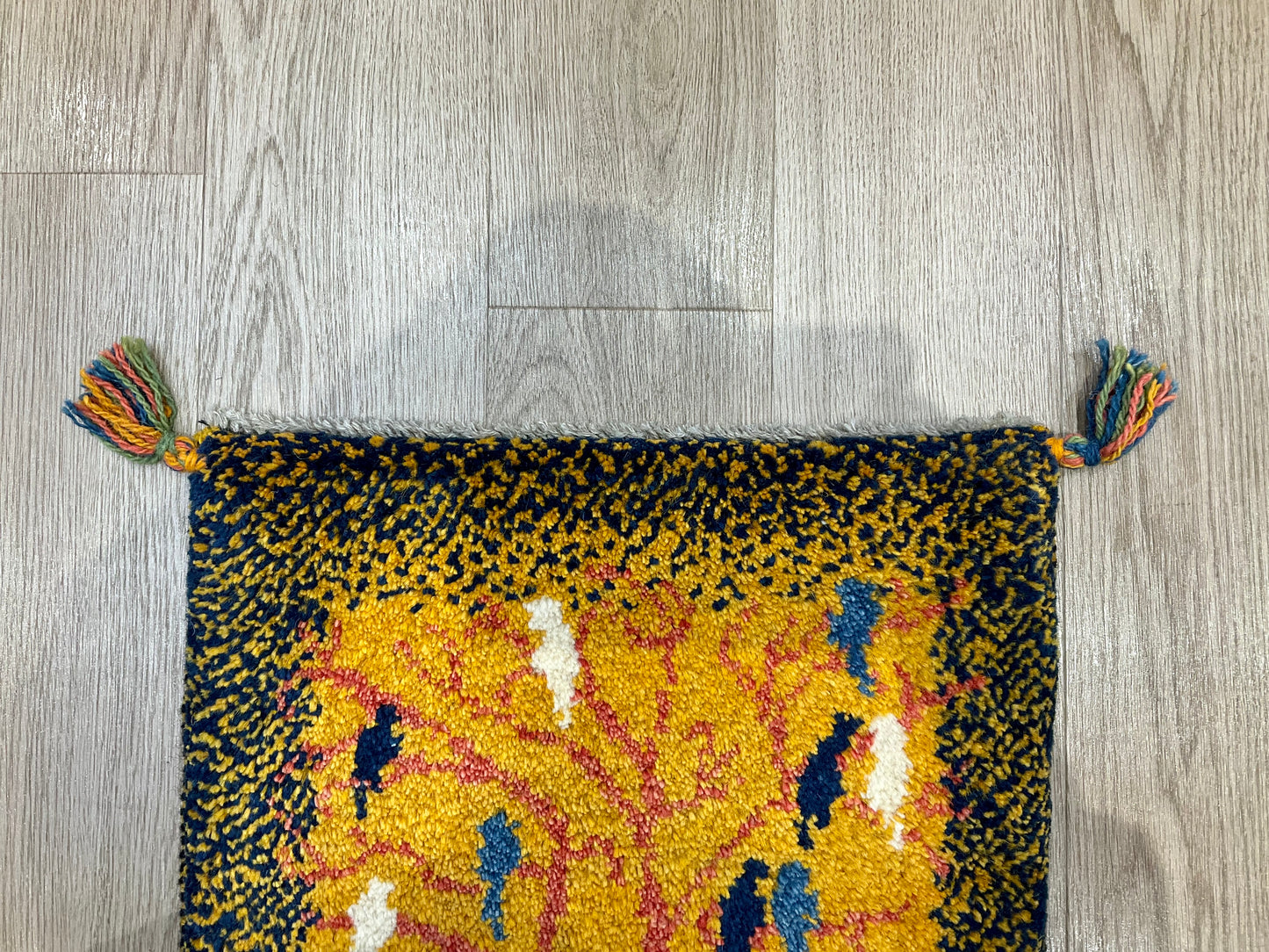 ギャッベ 44cm x 42cm AJ22468