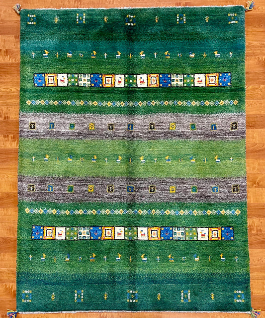 【オンライン限定】ギャッベ 205cm x 154cm RJ2455
