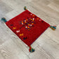 【福岡店】ギャッベ 41cm x 38cm Z3386
