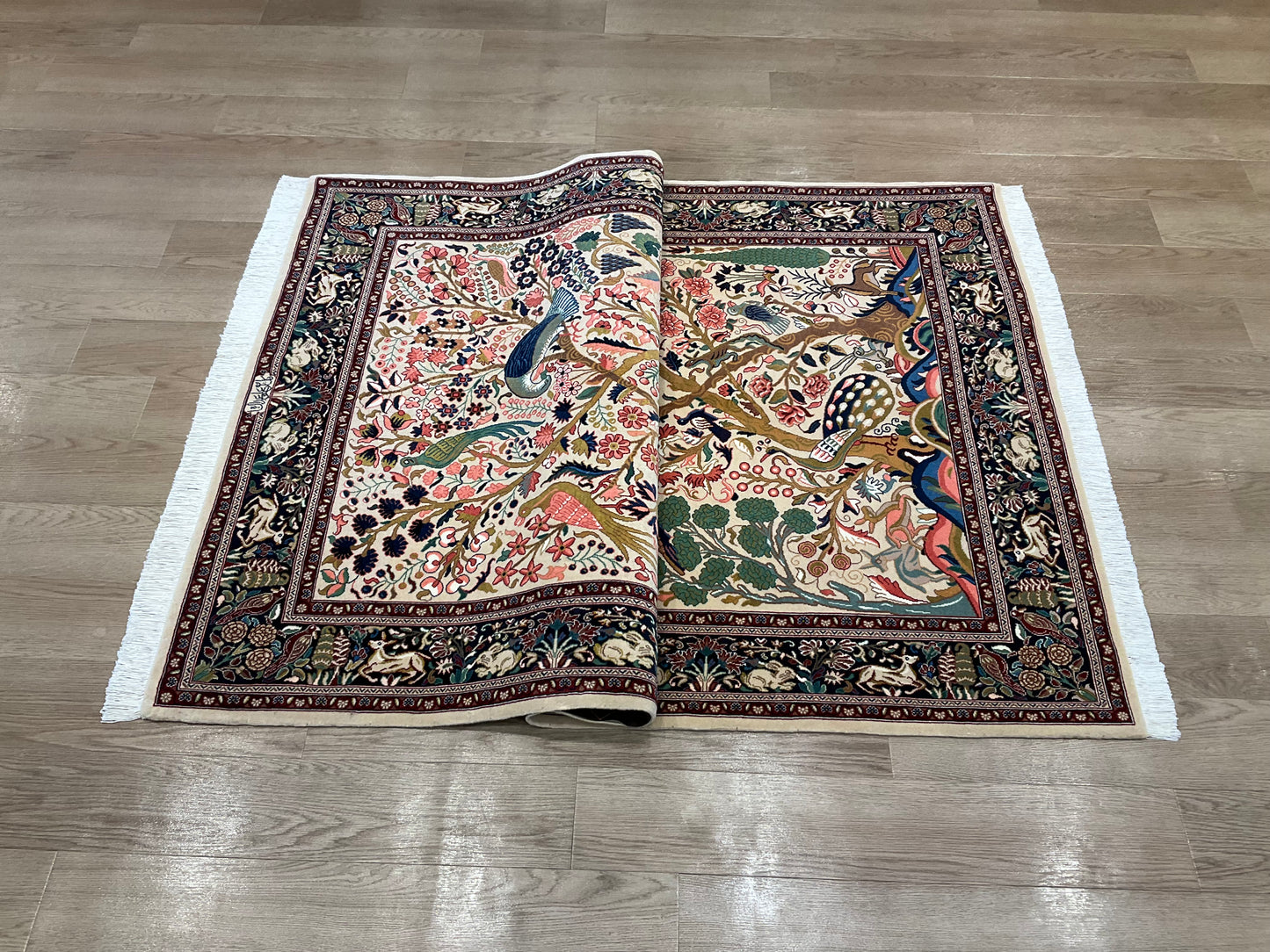 カシャーン(カシャン) 210cm x 134cm PS8633