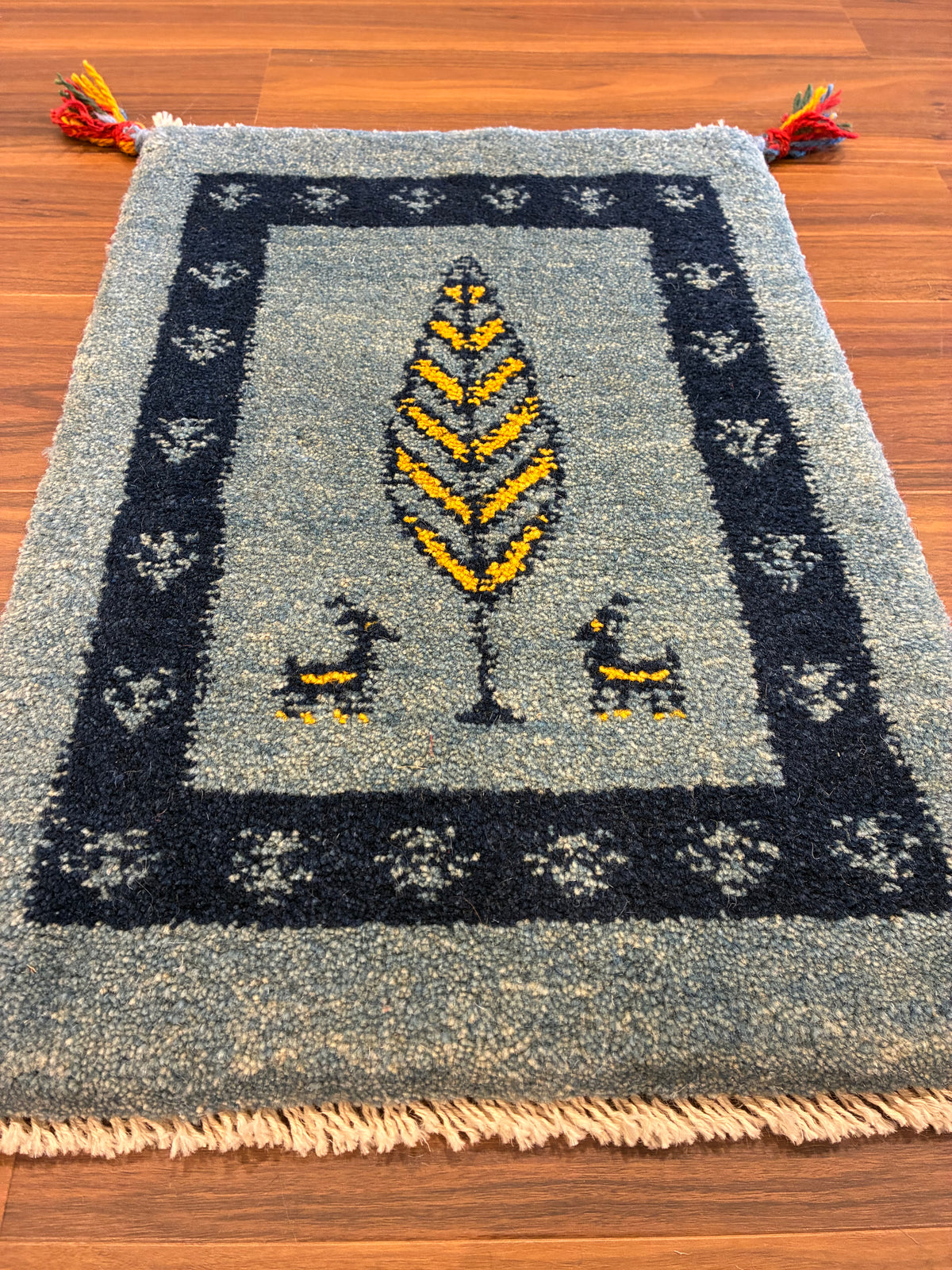 【千葉店】ギャッベ 58cm x 40cm NN20199