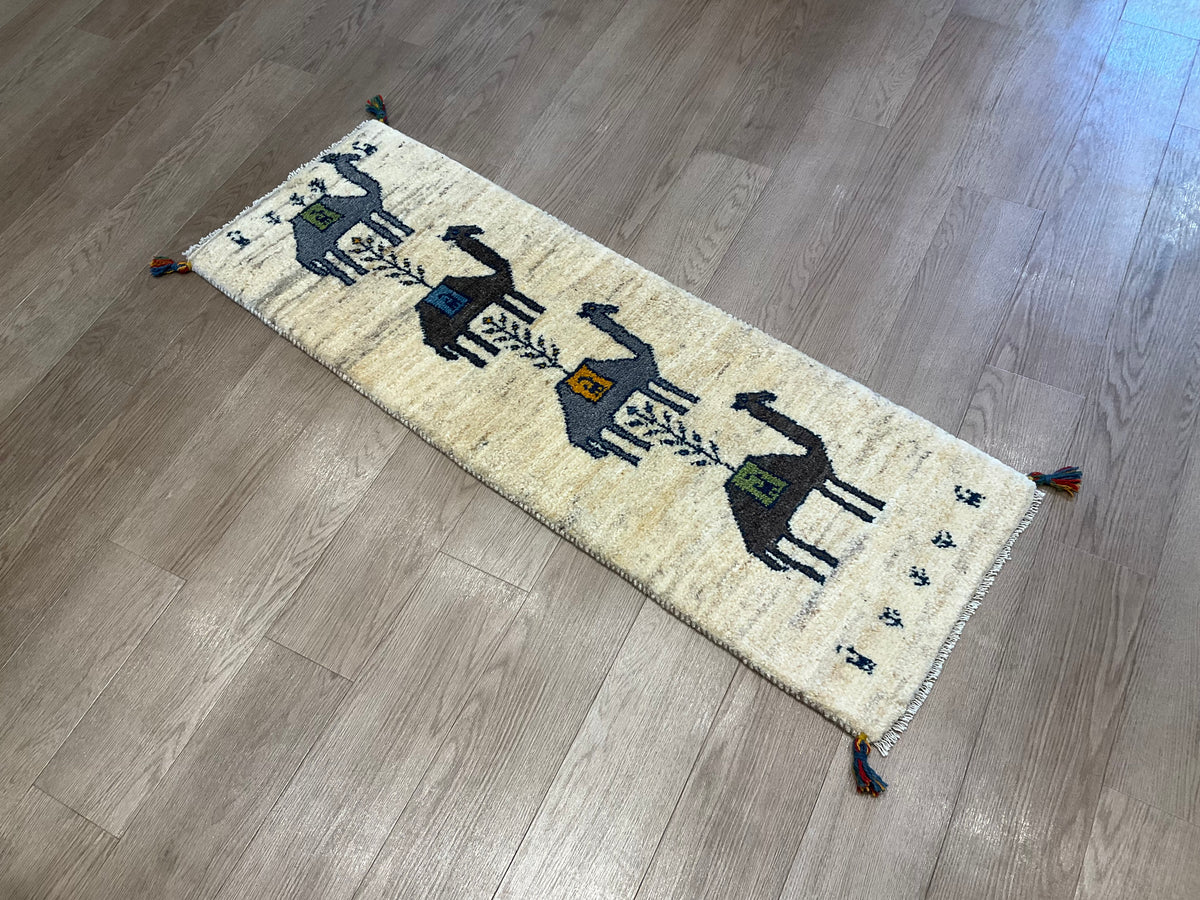 【福岡店】ギャッベ  137cm x 48cm RJ16408