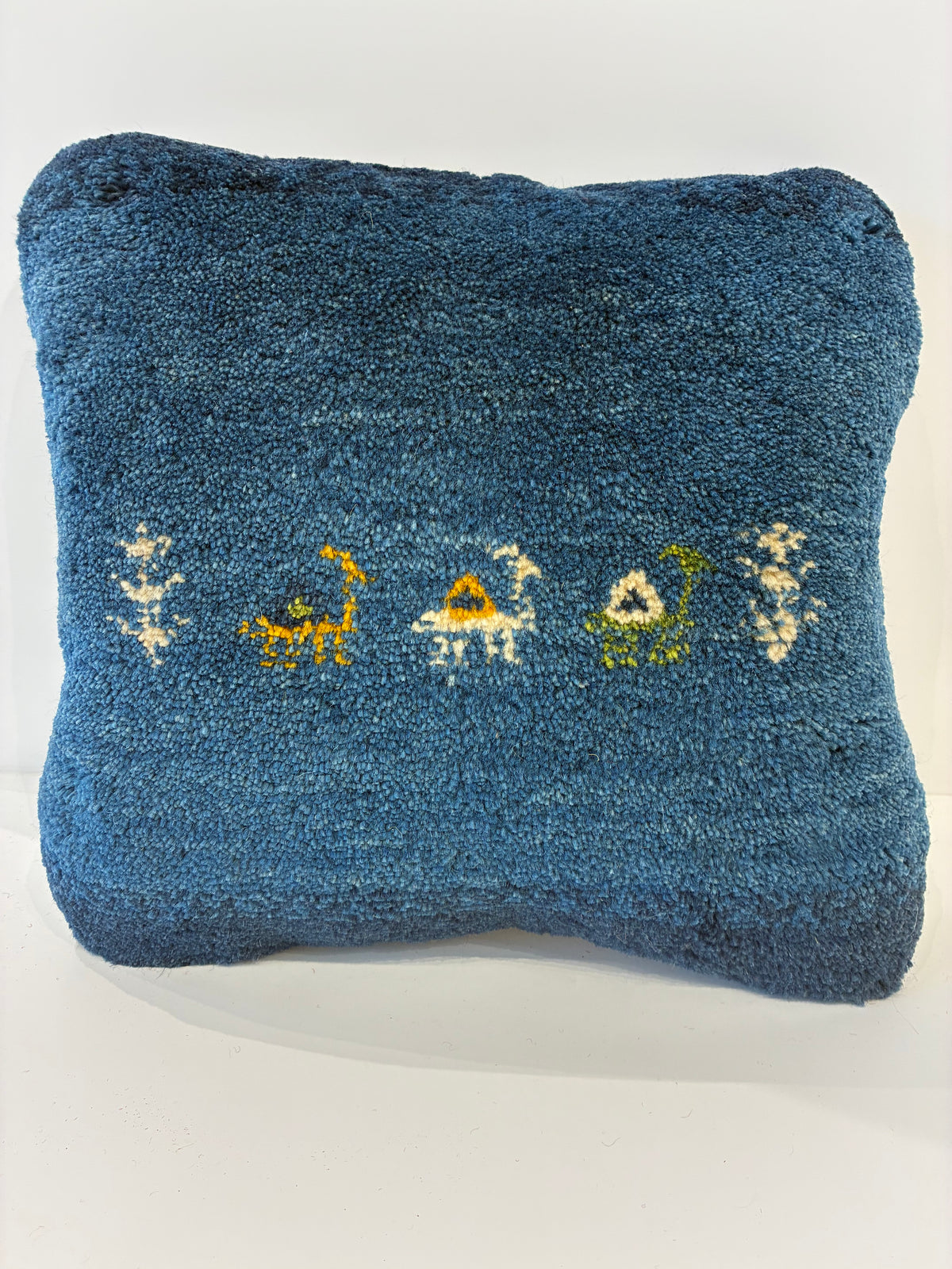 【千葉店】ギャッベクッション 47cm x 49cm Z2893