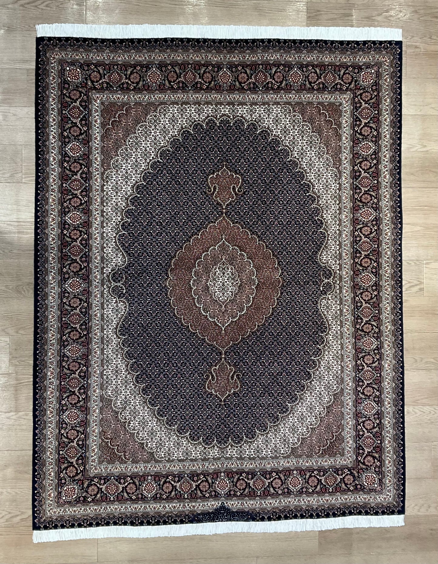 タブリーズ  アブドラーヒ工房 200cm x 155cm PS2569