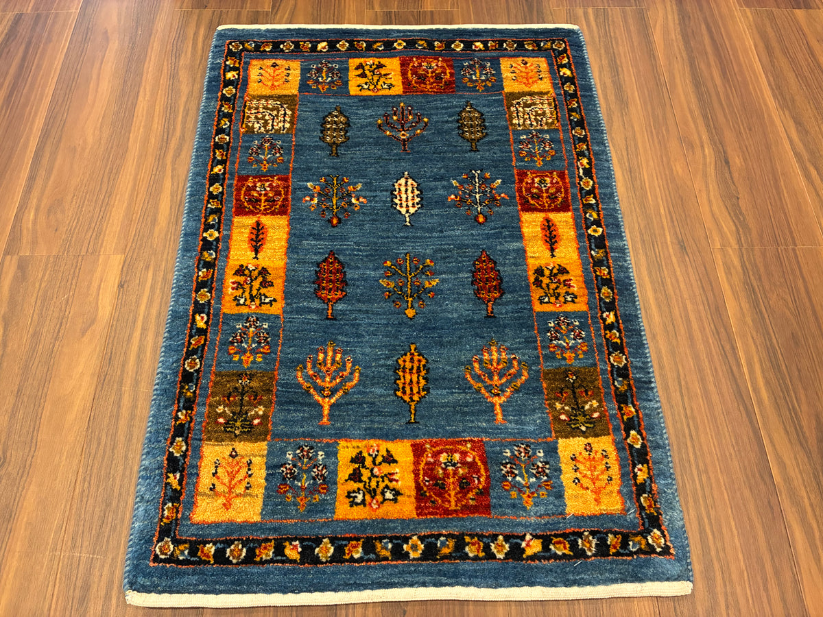 【千葉店】カシュクリギャッベ 81cm x 57cm RJ16094