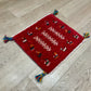 【福岡店】ギャッベ 43cm x 39cm Z3359