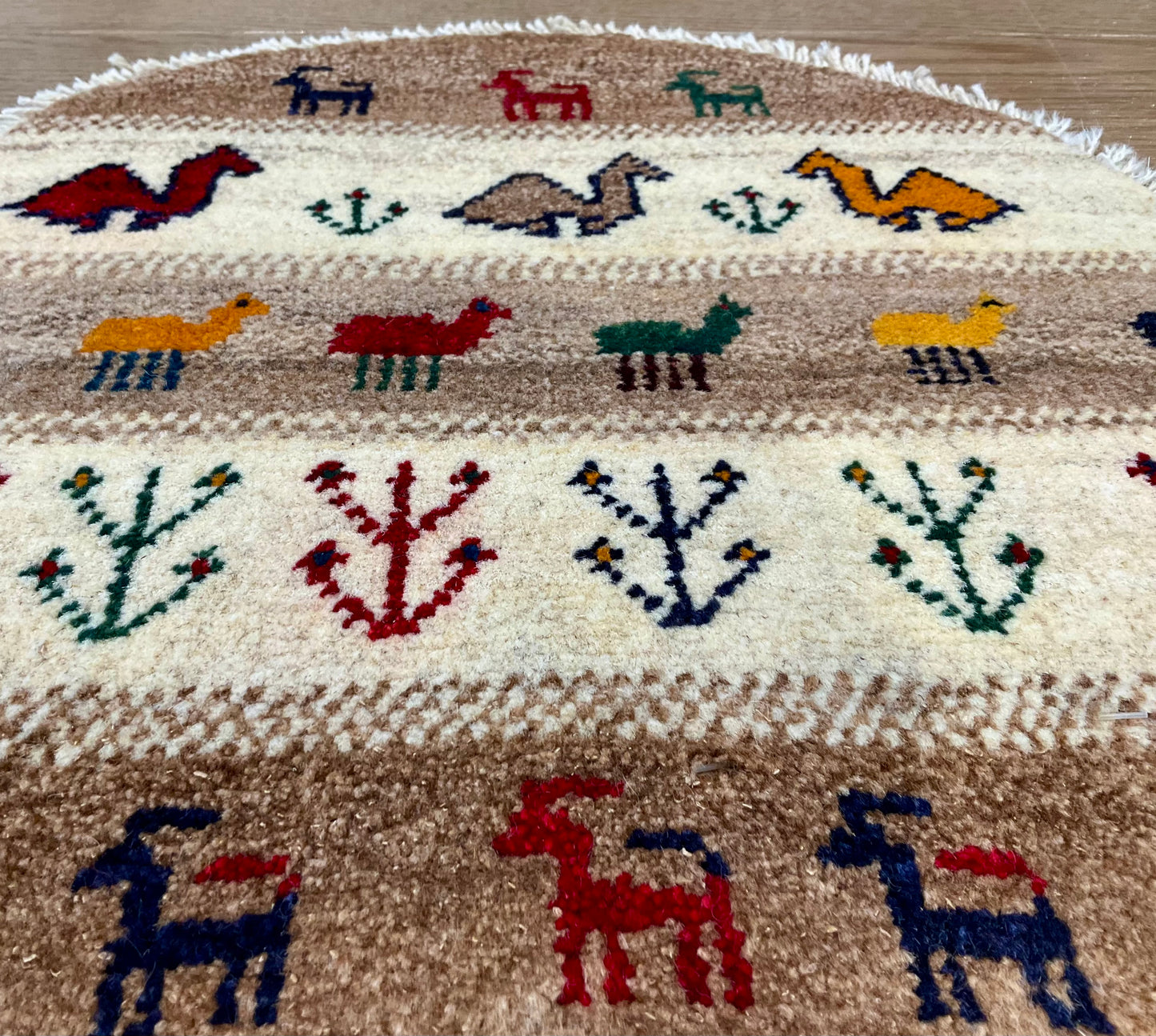 ギャッベ アマレバフト 39cm x 39cm AJ23587