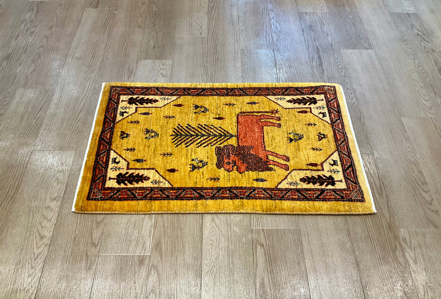 カシュクリギャッベ 97cm x61cm RJ16093