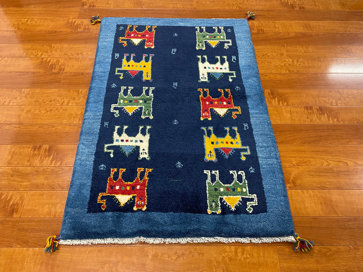 【オンライン限定】ギャッベ 122cm x 85cm RJ12774