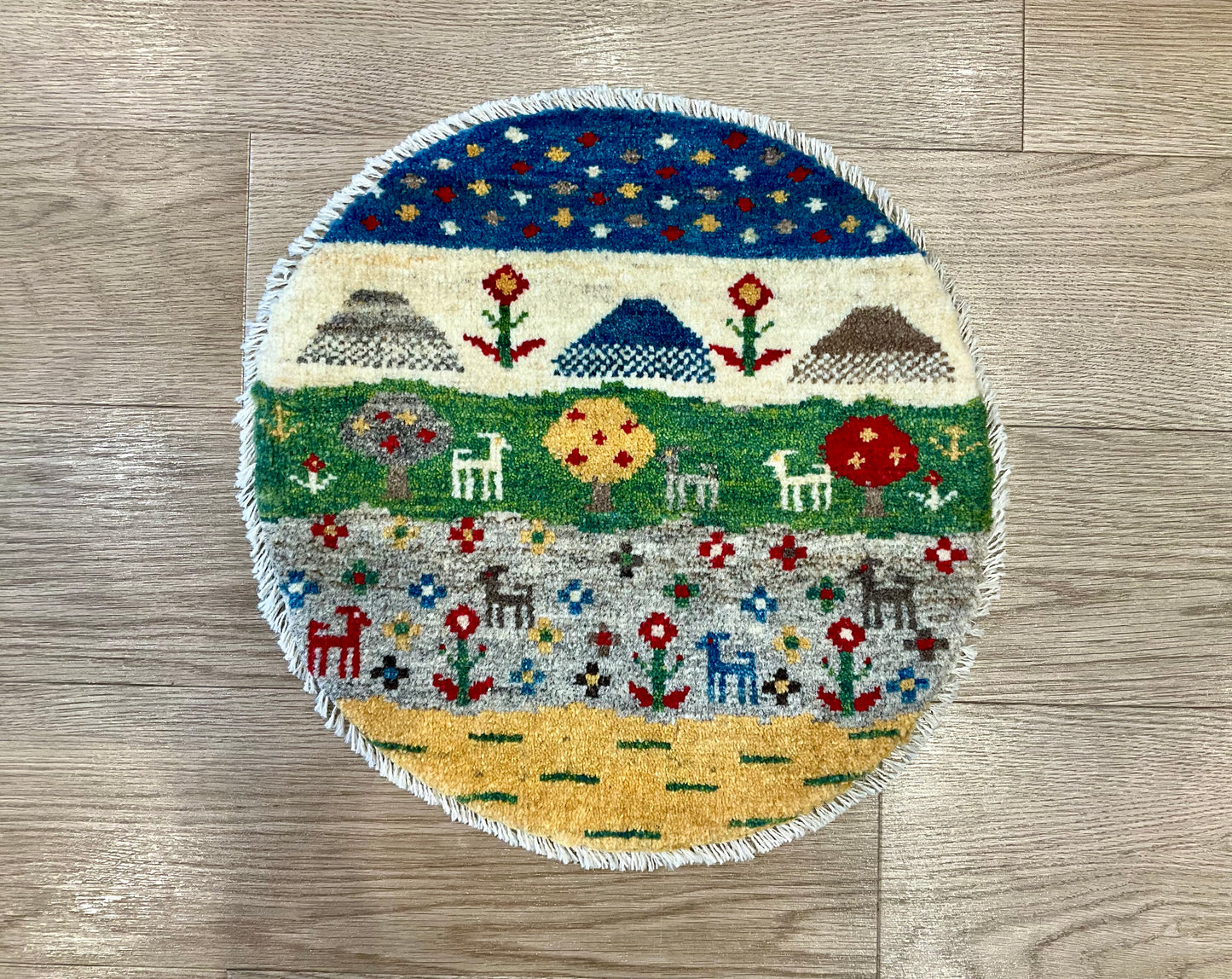 ギャッベ アマレバフト 40cm x 40cm AJ23575