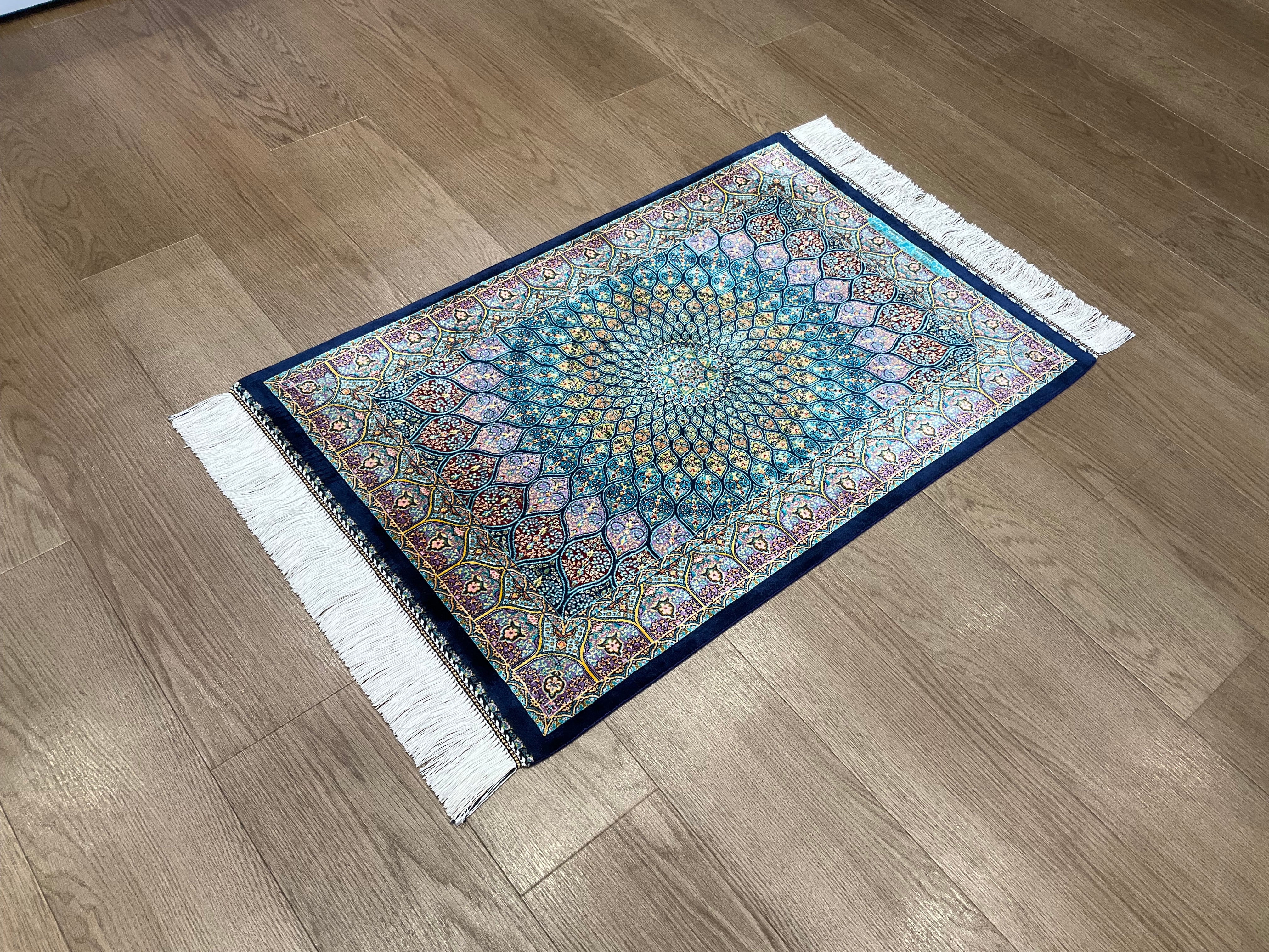 シルク混！ 高品質ぺルシャ絨毯  60×90cm‐133001 店舗情報 シルク混！ 高品質ぺルシャ絨毯 60×90cm‐133001