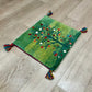 【福岡店】ギャッベ 42cm x 39cm Z3034
