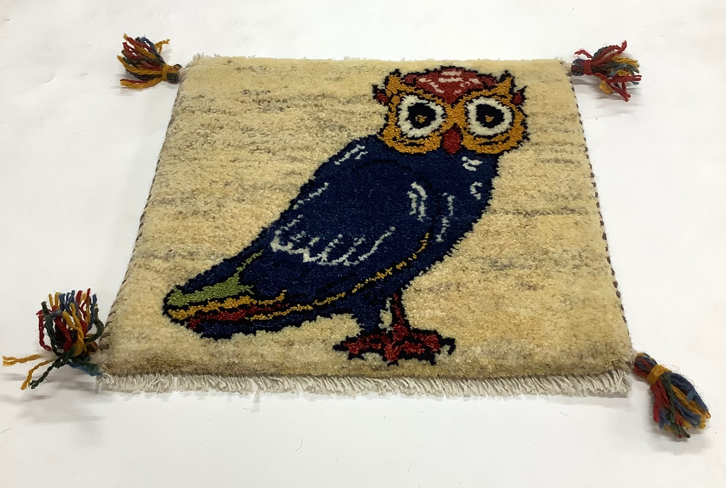 ギャッベ 40cm x 39cm T4864
